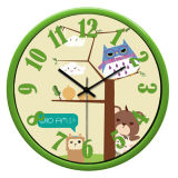 Cute Plastic Clock for Children Room (T3023-4)