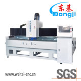 Double Work Stations Glass Edging Machine for Frameless Glass