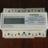 Three Phase Four Wires Modular Active DIN-Rail Energy Meter