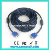 3+8 Golded Plated VGA Cable Computer Cable with Nylon