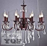 Iron Chandelier/ (YQF218267DR) /Crystal Chandelier