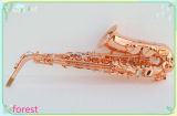 Phosphor Copper Material Alto Saxophone Like Selmer, Gold Lacquer