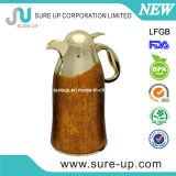 Luxury Stainless Steel Glass Inner Coffee Tea Jug with ABS Handle