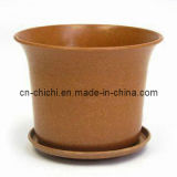Flower/Plant Pot/Bamboo Fiber/Plant Fiber/Vase/Garden/Promotional Gifts/Home Decoration/Garden Decorations/Natural Bamboo Fiber Biodegradable Pots (ZC-F20028)