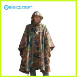 100% Polyester/Nylon Waterpfoof Camouflage Poncho