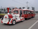 Diesel Sightseeing Trains with Two Wagons (RSD-442P-1)