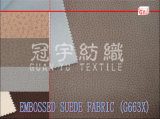 Embossed Suede Compound Leather Fabric for Sofa