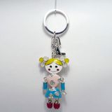 Girls Shaped Key Chain