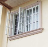 External Grid System Glazing Thermal Break Aluminium Casement Window