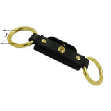 Fashion Bags Accessory Leather Belt Gold Metal Buckle Hook