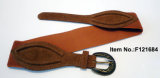 Vintage Pattern Brown Weaving Belt