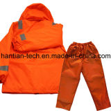 Orange Safety and Buoyance Overall Work Clothes for Working on Board (HTFZ006)