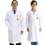 Medical White Style Cotton Scrub Uniforms for Doctor