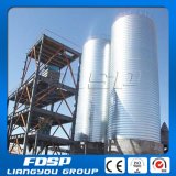 Well-Ventilated Cereals Storage Silo with Flat Bottom