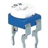 RM065 Blue and White Variable Potentiometer Electronic Component