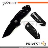 Black Oxide Finish Mini Multipurpose Pocket Rescue Knife