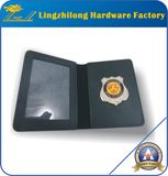 Custom Metal High Quality Leather/PU Wallet for Badge