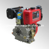 Diesel Engine with Spline Shaft Red Color (HR186FA)
