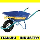 Powder Coating Construction Wheelbarrow Wb4017 with Pneumatic Wheel