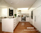 Customized U Shape High Gloss Lacquer Modular Kitchen Cabinets