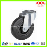100mm Bolt Hole Black Rubber Industrial Castor Wheel (G101-31D100X30)