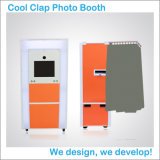 OEM Designed Portable Photo Booth Machine Equipped with Wheels