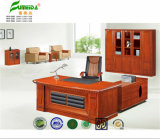 MDF High Quality Office Table with Wood Veneer PU Cover