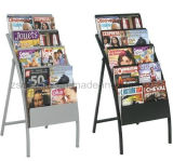 Metal Magzine Display Shelf Stand (ZS-194)