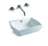 High Quality Sanitary Ware Solid Surface Kitchen Corner Sink (S1016)