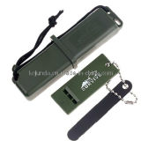 Survival Kit for Fire Lighter Striker with Whistle S-Fs-008