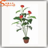 Hot Sale Home Decor Artificial Plant Bonsai Potted Flower