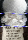 Crystal White Transparent Solid Sodium Hydroxide 98%
