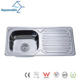 Classic Stainless Steel Single Bowl Sink