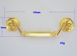 High Quality Shiny Gold Metal Pull Handle for Wooden Box