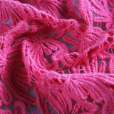 2014 Chinese Red Fashion Cotton Fabric Lace