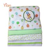 Infant Baby Printed Cotton Flannel Blankets (BL-F-5)