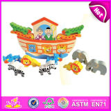 2014 New Design Wooden Block Set Balance Children Toy Set, Educational Children Toy Game, Animal Toy Children Toy W11f041