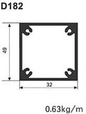 Aluminum Tube Profile for Furniture