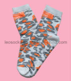 Fashion Women Cotton Anti-Slip Socks (DL-WS-53)