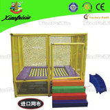 Mini Rectangle Trampoline for Children with Safety Net (LG070)