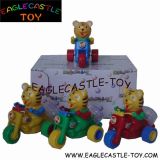 Pull Back Plastic Tiger Mortorbike Toy for Children (CXT13316)