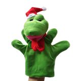 Soft Plush Snake Hand Puppets for Christmas, Christmas Dolls