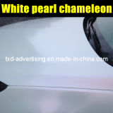 High Glossy White Pearl Chameleon Car Wrap Vinyl Film