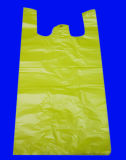 HDPE Plastic White T-Shirt Shopping Bag