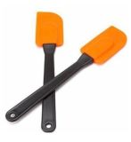 Outlet Food Grade Custom Silicone Spatula with Plastic Handle