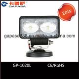 2015 Cheap 20W Square Work Light 12V 24V LED Working Light off Road