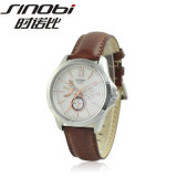Stainless Steel Men Watch (coffee leather band) Sii 1125