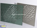 Metal Laser Cut Perforated Garden Screens as Decoration