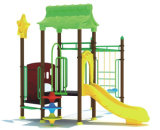 2015 Hot Selling Outdoor Playground Slide with GS and TUV Certificate (QQ14038-3)