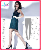 Fashion Sexy Trans-Printing Tights Pantyhose Silk Socks Stockings for Women (SR-1284)